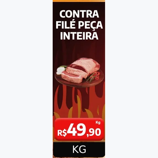 Recorte do encarte de Contra Filé Peça Inteira