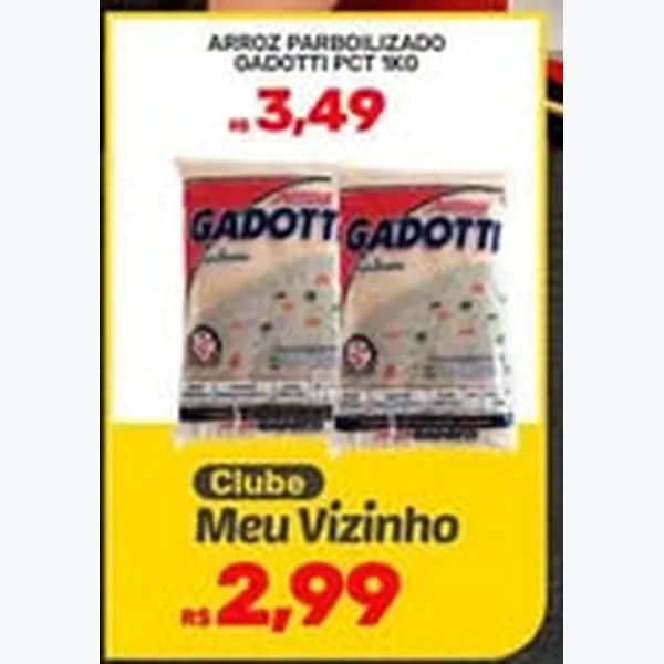 Arroz Parboilizado Gadotti 1 kg