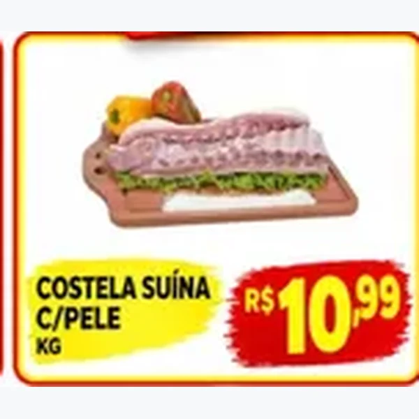 Costela Suína C/ Pele