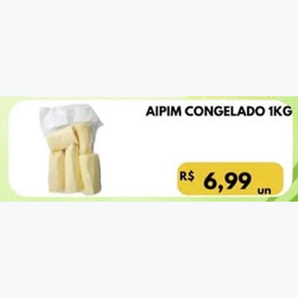 Aipim Congelado 1 kg