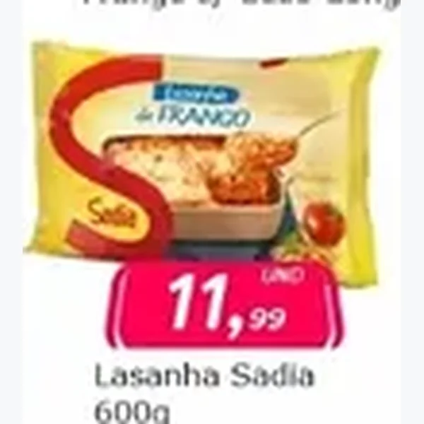 Lasanha Sadia 600 g
