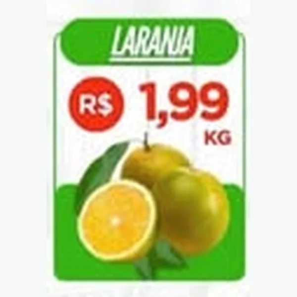 Recorte do encarte de Laranja