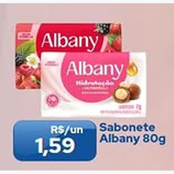 Sabonete Albany 80 g