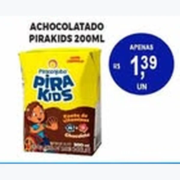 Achocolatado Pirakids 200 ml