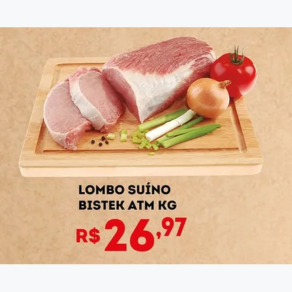 Lombo Suíno Bistek