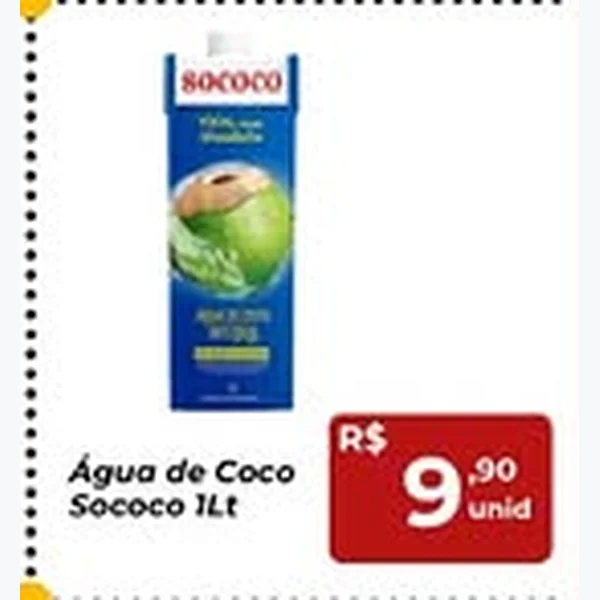 Água de Coco Sococo 1 L
