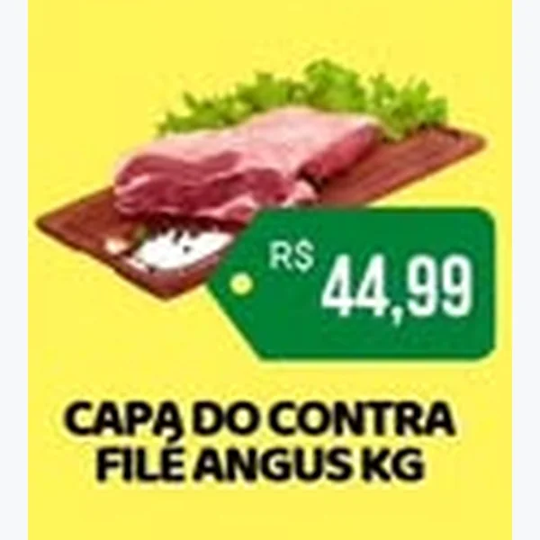 Recorte do encarte de Capa do Contra Filé Angus