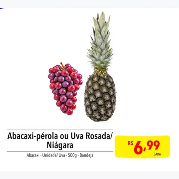 Uva Rosada Niágara 500 g