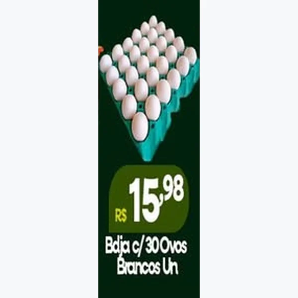 Ovos Brancos 30 un