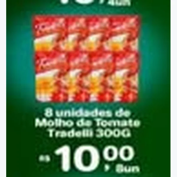 Molho de Tomate Tradelli 300 g