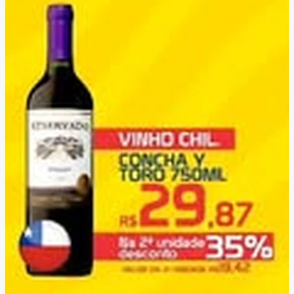 Vinho Concha y Toro 750 ml