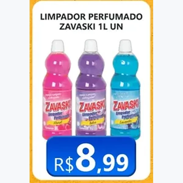 Limpador Perfumado Zavaski 1 L