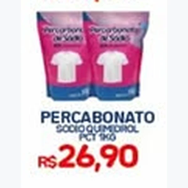 Recorte do encarte de Percabonato Suprema 1 kg