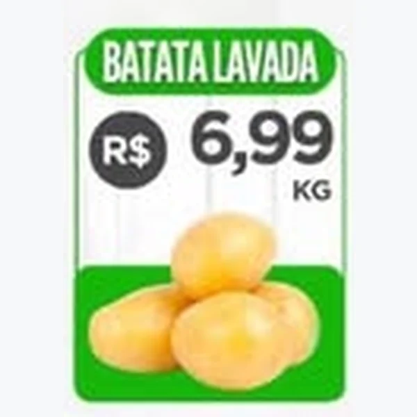 Recorte do encarte de Batata Lavada