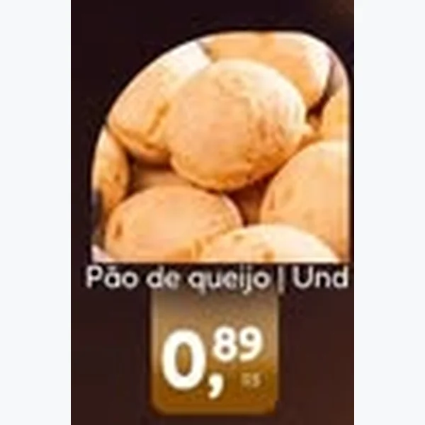 Recorte do encarte de Pão de Queijo