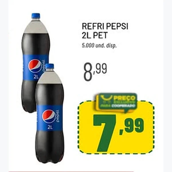 Refrigerante Pepsi 2 L