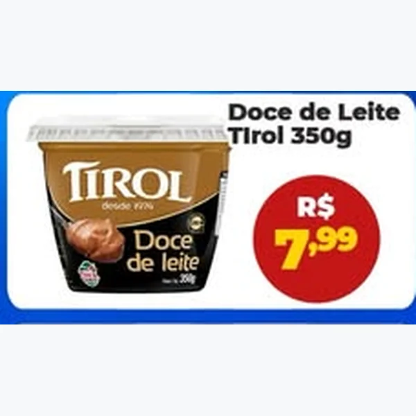 Doce de Leite Tirol 350 g