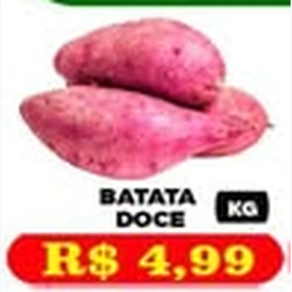 Recorte do encarte de Batata Doce