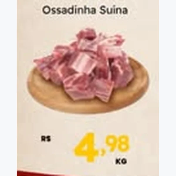 Recorte do encarte de Ossadinha Suína