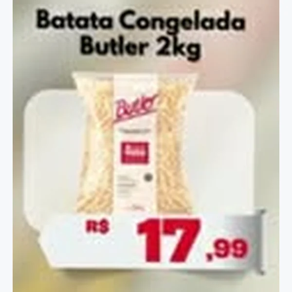 Recorte do encarte de Batata Congelada Butler 2 kg
