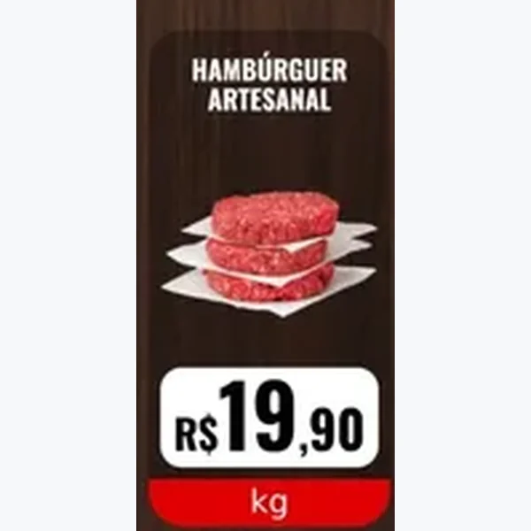Hambúrguer Artesanal