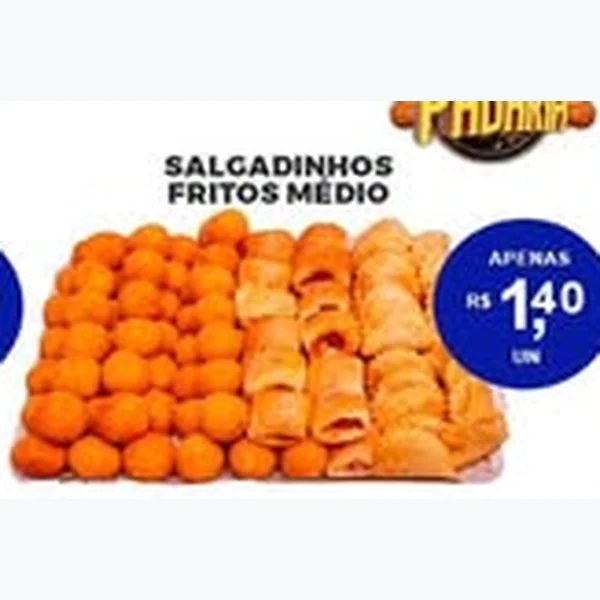 Salgadinhos Fritos Médio