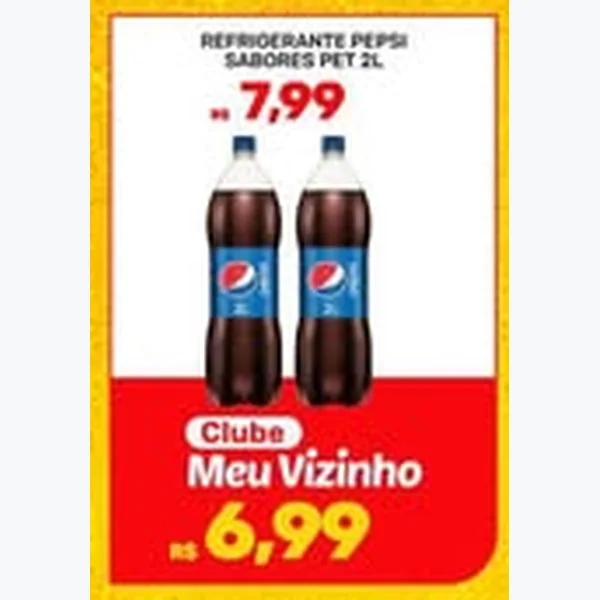 Recorte do encarte de Refrigerante Sabores Pepsi 2 L