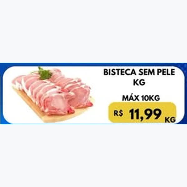 Recorte do encarte de Bisteca sem Pele