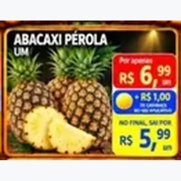Recorte do encarte de Abacaxi Pérola