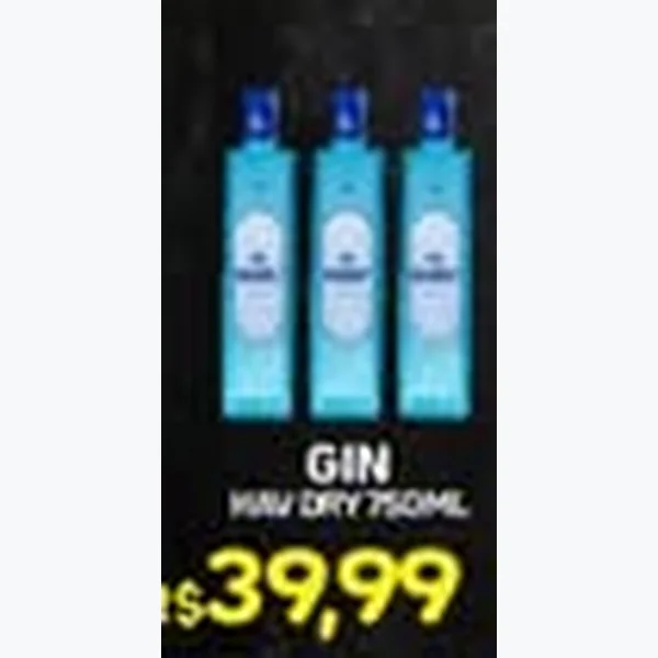 Recorte do encarte de Gin Hayman's 750 ml