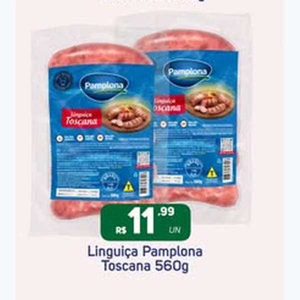Linguiça Toscana Pamplona 560 g