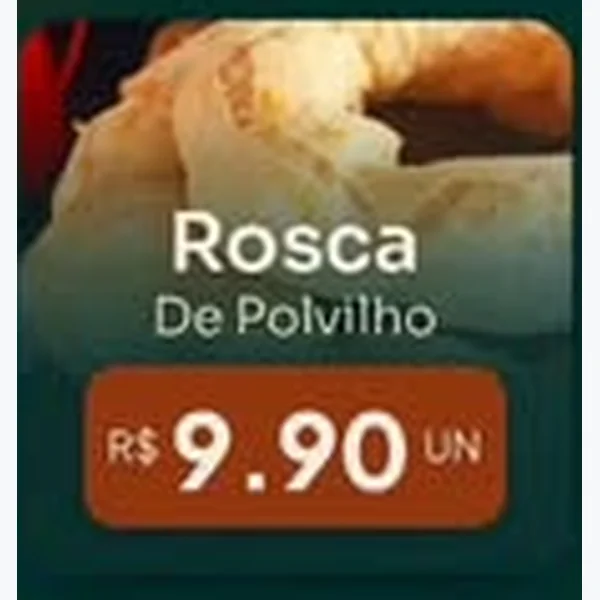 Recorte do encarte de Rosca de Polvilho