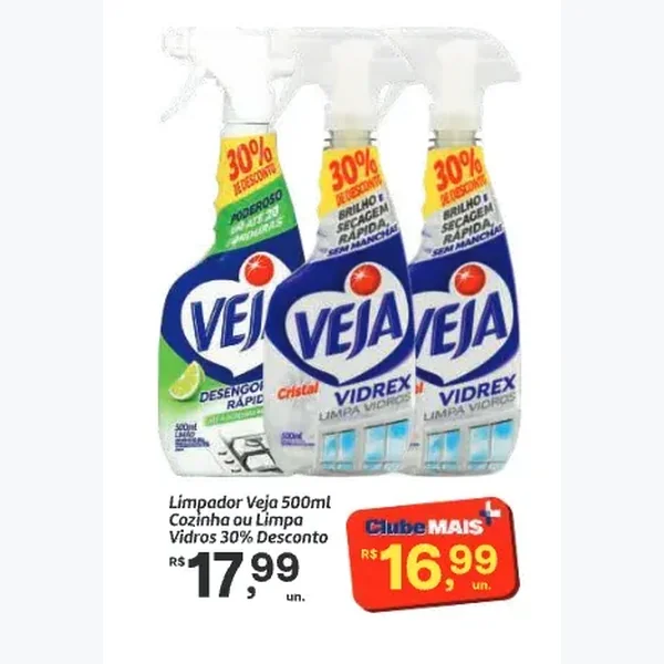 Limpa Vidros Veja 500 ml