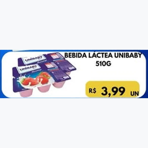 Bebida Láctea Unibaby 510 g