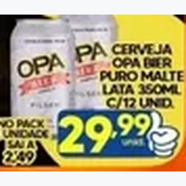 Cerveja Puro Malte Opa Bier 12 un × 350 ml