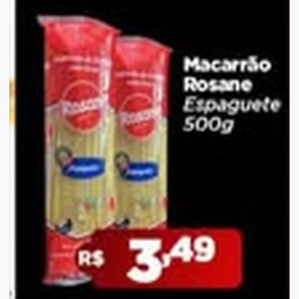 Macarrão Espaguete Rosane 500 g
