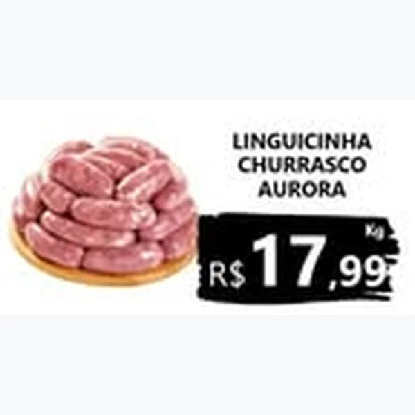 Recorte do encarte de Linguicinha Churrasco Aurora