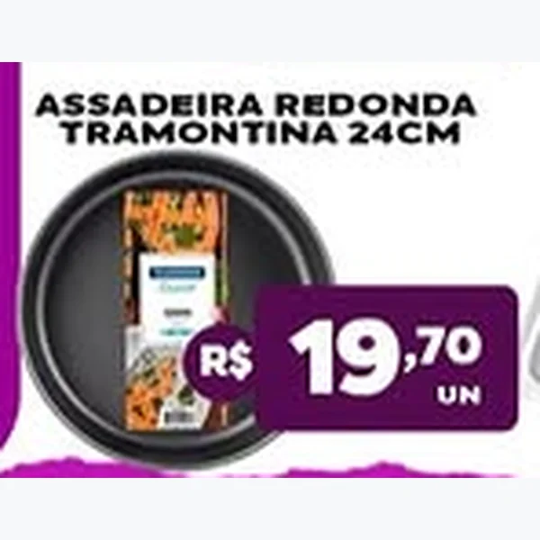 Assadeira Redonda Tramontina 24 un