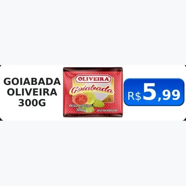 Goiabada Oliveira 300 g