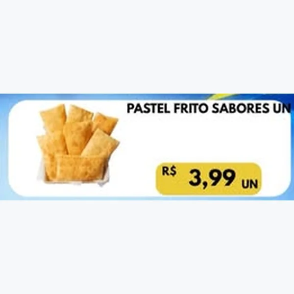 Pastel Frito Sabores
