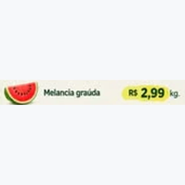 Recorte do encarte de Melancia Graúda