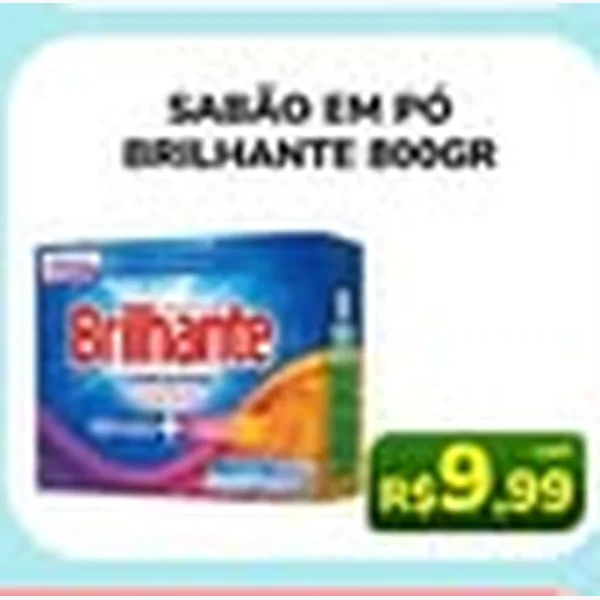 Sabão em Pó Brilhante 800 g