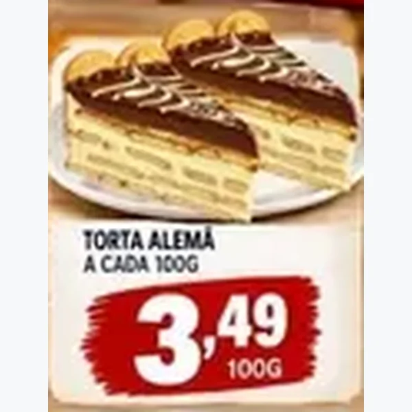 Recorte do encarte de Torta Alemã