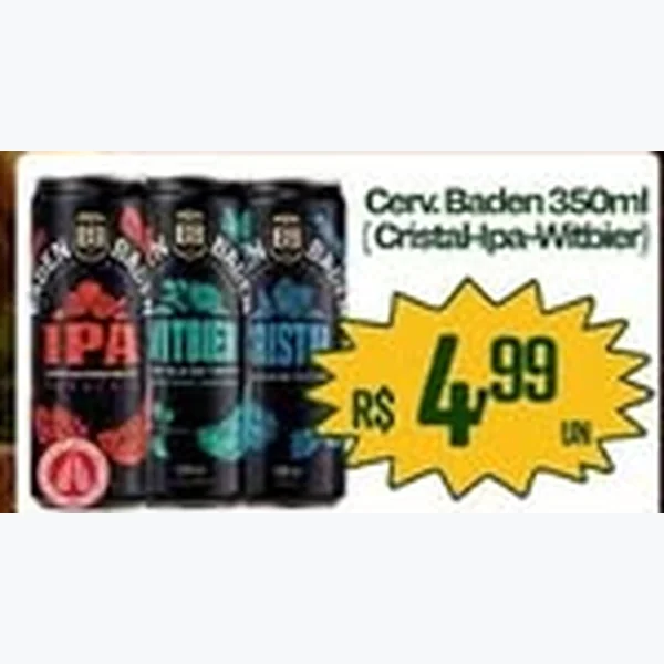 Cerveja Baden 350 ml