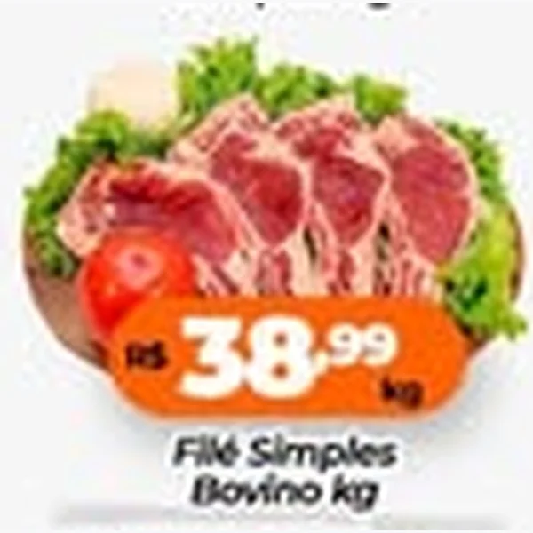 Filé Simples Bovino