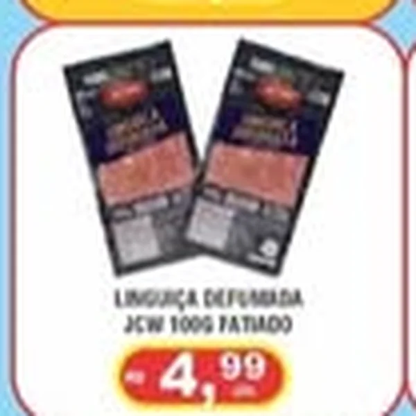 Linguiça Defumada Fatiada JCW