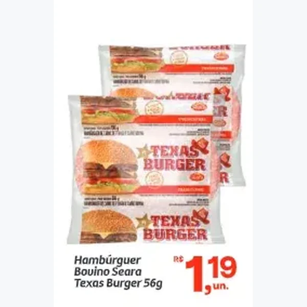 Hambúrguer Seara 56 g