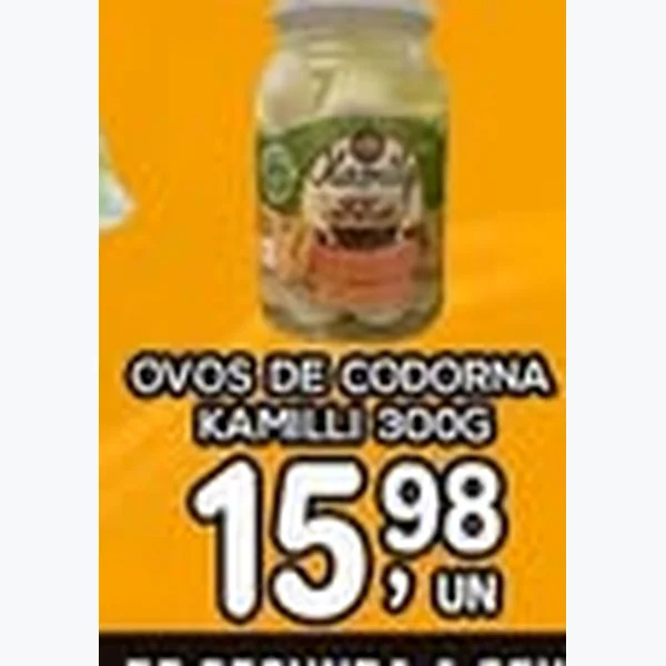 Ovos de Codorna Kamilli 300 g