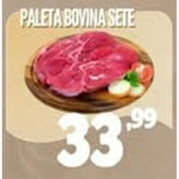 Paleta Bovina Sete