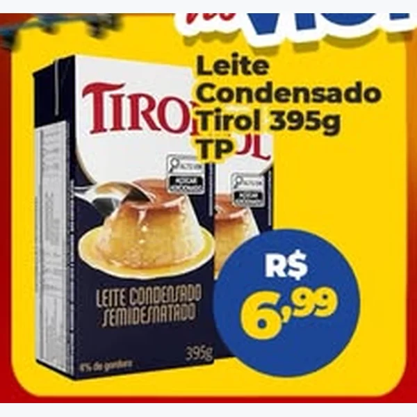 Leite Condensado Tirol 395 g